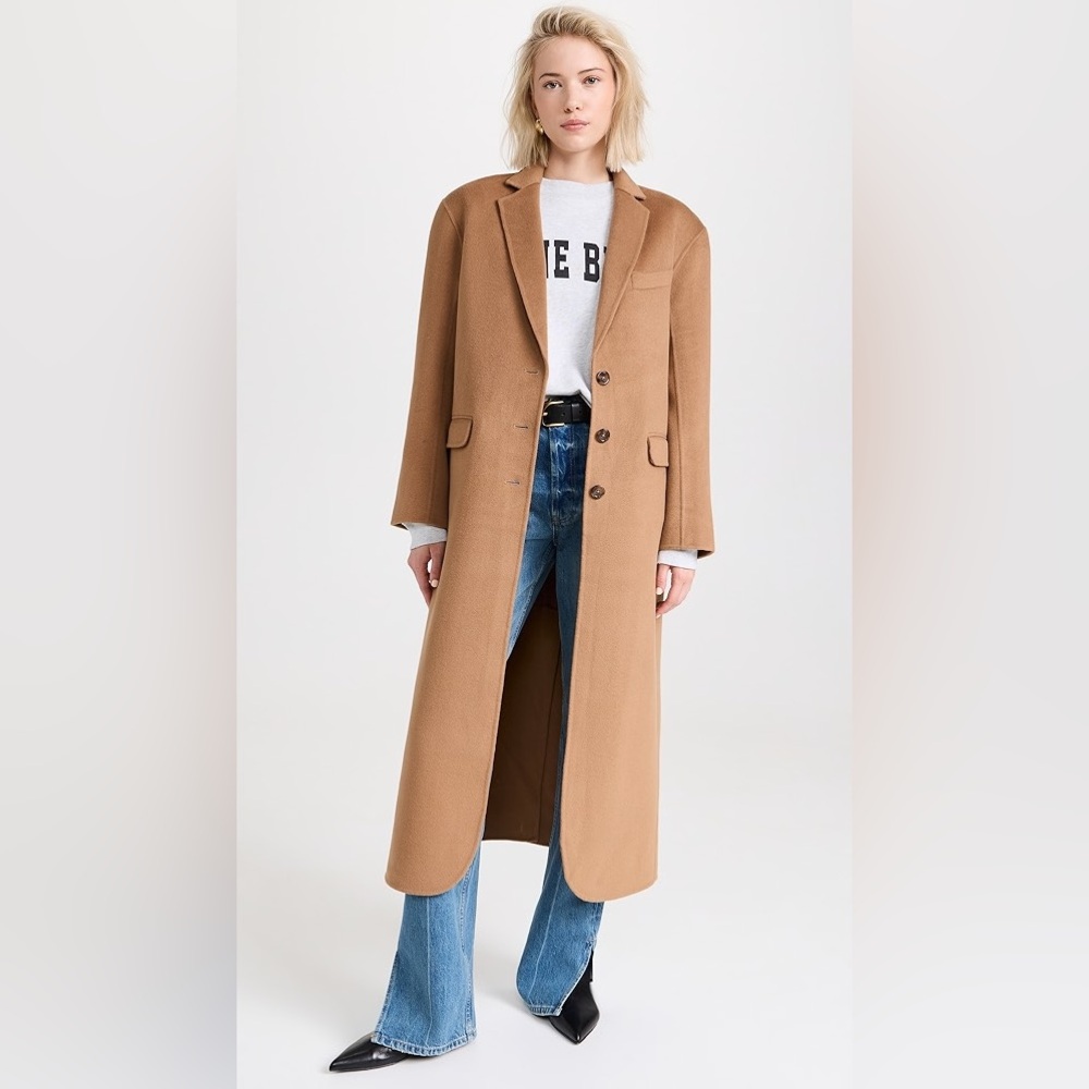 Anine Bing Cashmere Blend Quinn Coat